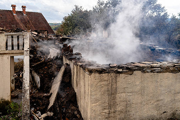 Professional Fire Damage Removal technician working in Bothell, WA